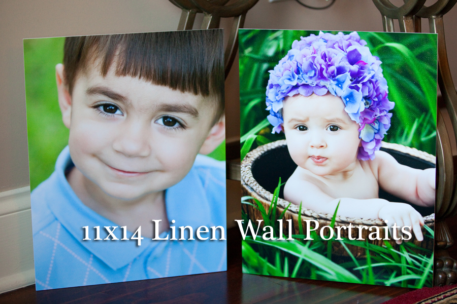 Linen Wall Portrait