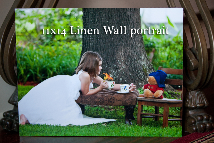 Linen Wall Portrait